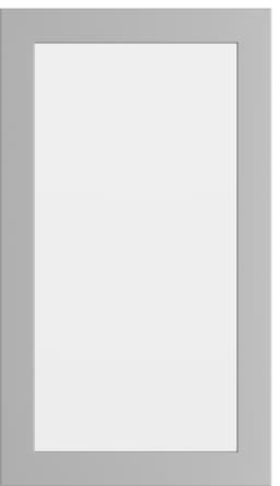 Epoq Trend Light Grey glaslåge 40x70 cm til køkken (light grey)