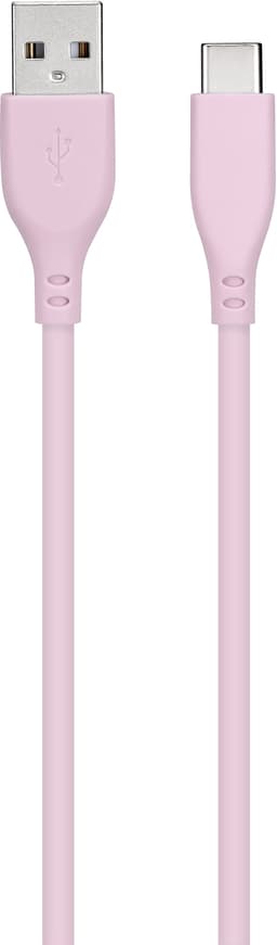 Goji USB-A til USB-C-kabel 2 m (pink)