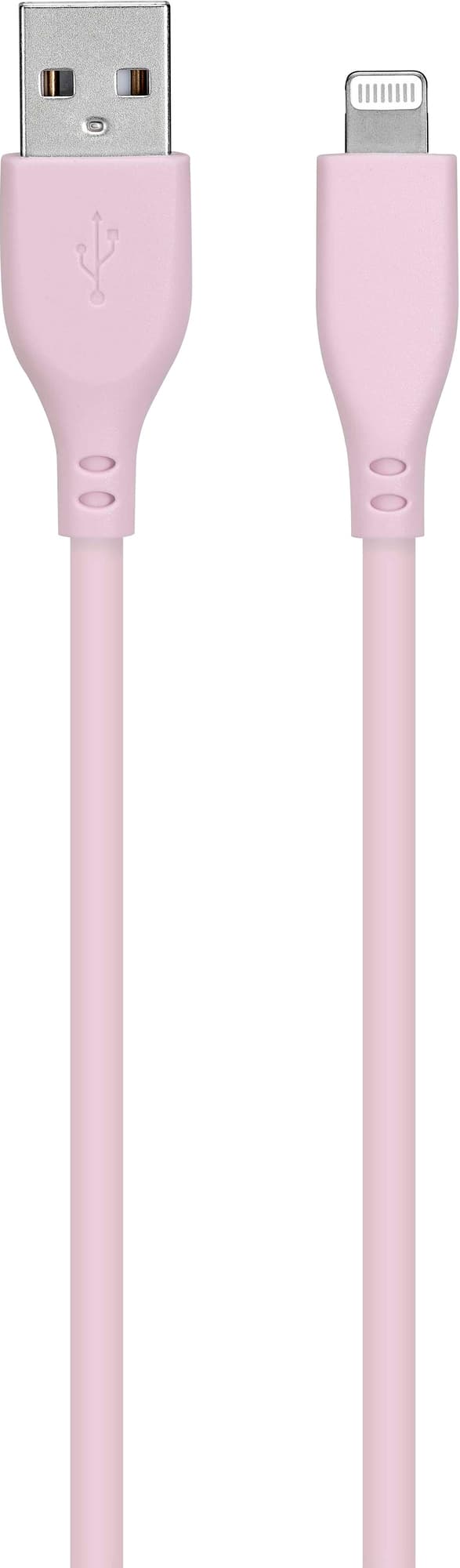 Goji USB-A til Lightning kabel 1,8m (rosa)