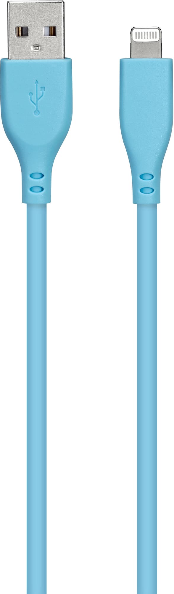 Goji USB-A til Lightning kabel 1,8m (blå)
