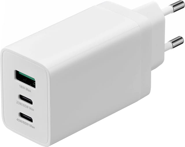 Sandstrøm 65w PD väggladdare