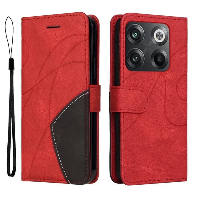 KT Plånboksfodral till OnePlus 10T / Ace Pro - Röd