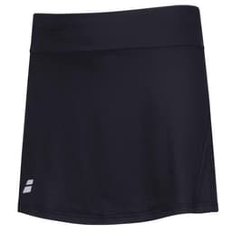 Babolat Play Skirt, Padel og tennisnederdel dame Sort læder S
