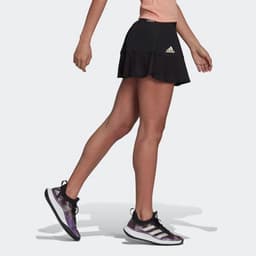 Adidas Match Skirt P.Blue Aeroknit, Padel- och tenniskjol dam XS