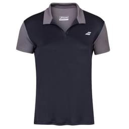 Babolat Play Polo, Padel og tennis T-shirt dame Sort læder XL