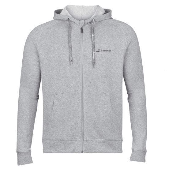 Babolat Exercise Hood Jacket Grey Junior, Padel- och tenniströja kille 6-8 ÅR