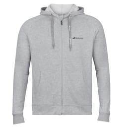 Babolat Exercise Hood Jacket Grey Junior, Padel og tennissweater fyr 8-10 ÅR