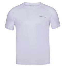 Babolat Play Crew Neck Tee Junior, Padel- och tennis T-shirt kille Vit 6-8 ÅR