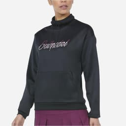 Bullpadel Irusta Black Hoodie, Padel- och tenniströja dam