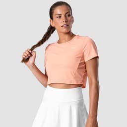 ICIW Smash Cropped Tee, Padel og tennis T-shirt dame