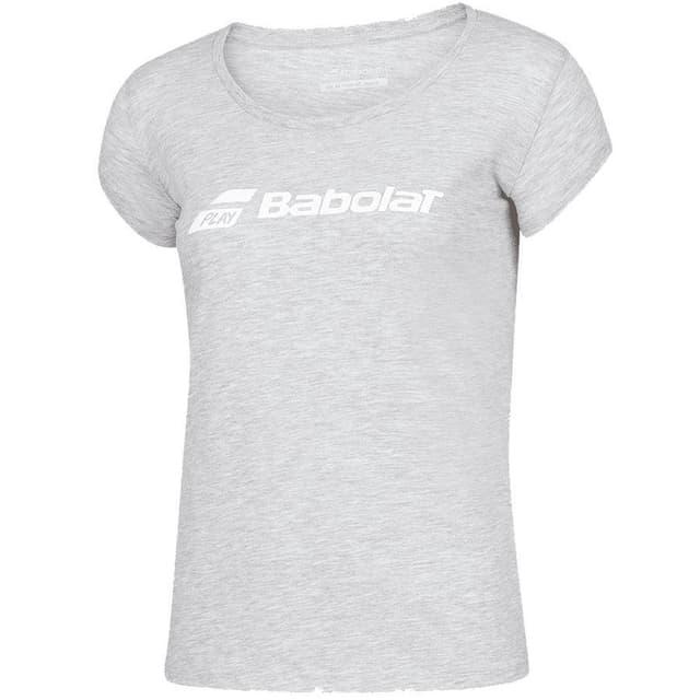 Babolat Exercise Tee Grey, Padel- och tennis T-shirt dam L