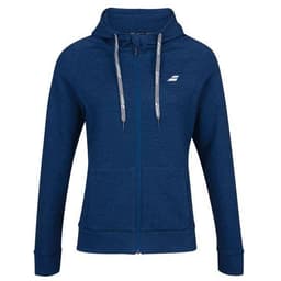 Babolat Exercise Hood Jacket Women, Padel- og tennistrøye dame Blue XS