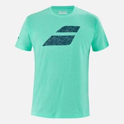 Babolat Exercise Big Flag Tee, Padel- og tennis T-skjorte herre Washed Blue M