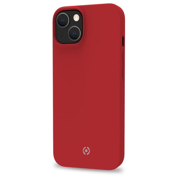 Celly Cromo Soft gummideksel iPhone 14 Rød
