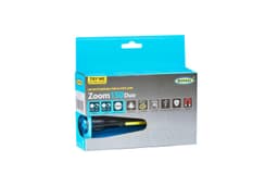 Zoom 150 lm Alu ficklampa, laddningsbar