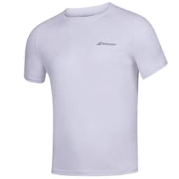 Babolat Play Crew Neck Tee, Padel- og tennis T-skjorte herre Vit/Blå S