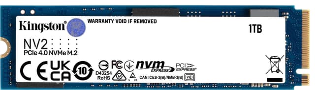 Kingston NV2 M.2 NVMe Gen 4 SSD muisti (1 TB)
