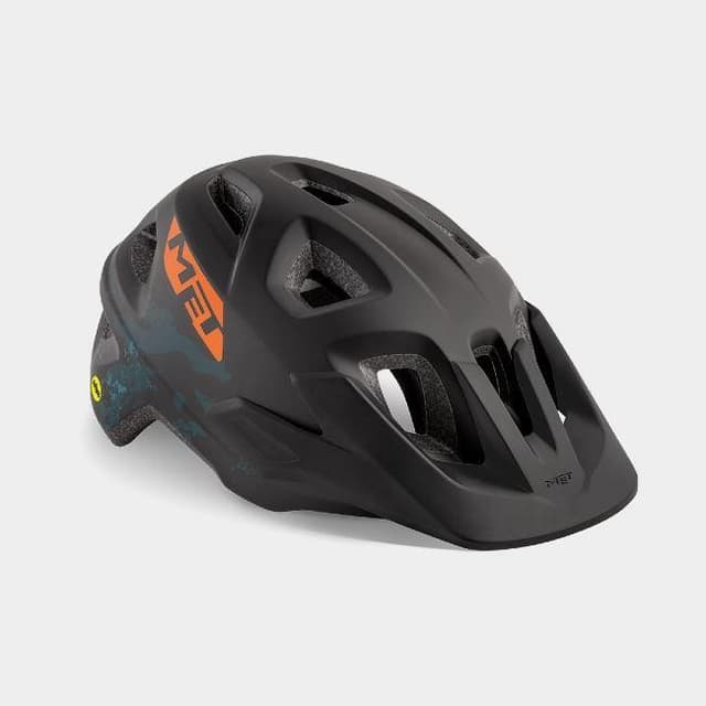 Met Eldar MIPS Black Camo, Cykelhjälm Svart Onesize