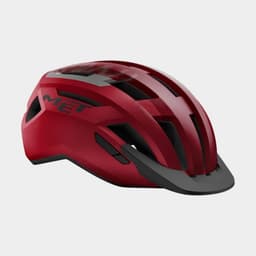 Met Allroad Red Black/Matt, Cykelhjälm Röd M