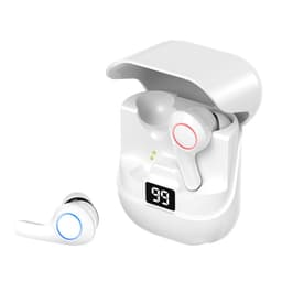 Trådløse ørepropper Bluetooth 5.0 Hvit