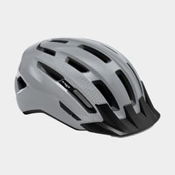 Met Downtown Grey/Glossy, Cykelhjälm Grå M