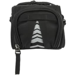 vidaXL Sadelväska 1200 L 1,8 L svart