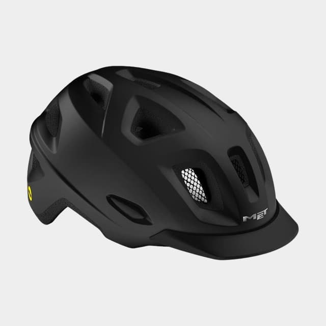 Met Mobilite MIPS Black/Matt, Cykelhjälm Svart M