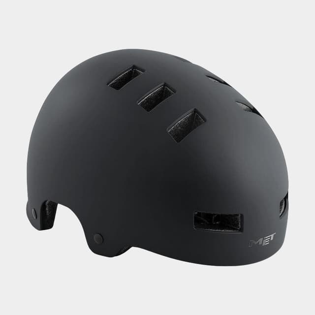 Met Zone Black/Matt, Cykelhjälm Svart M