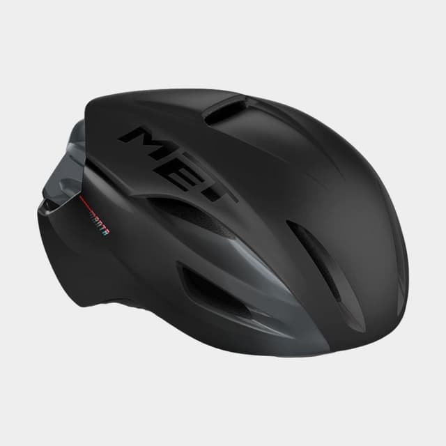 Met Manta MIPS Black/Matt Glossy, Cykelhjälm Svart S