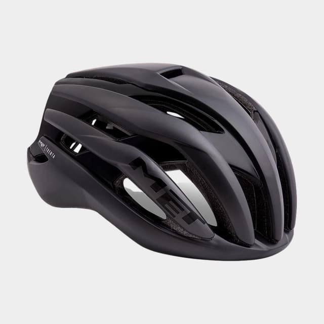 Met Trenta MIPS Black/Matt Glossy, Cykelhjälm Svart S