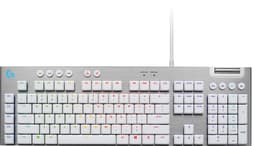 Logitech G815 RBG gamingtastatur (hvit)
