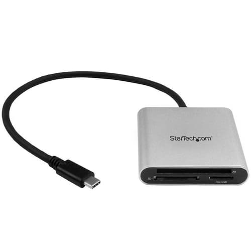 StarTech.com USB 3.0 multi-flashminneskortläsare/skrivare med USB-C -
