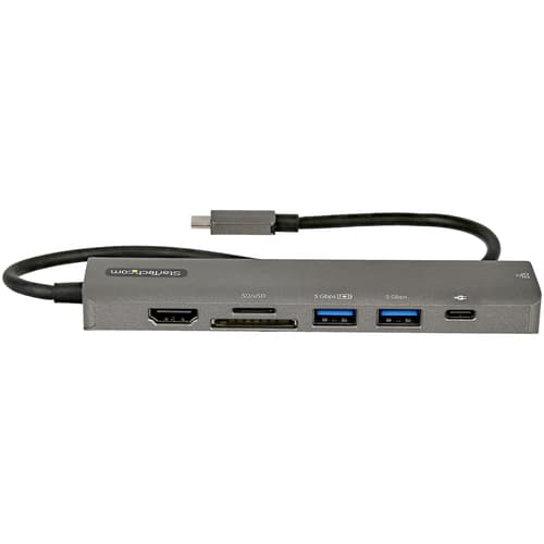 StarTech.com DKT30CHSDPD1, Ledningsført, USB 3.2 Gen 1 (3.1 Gen 1) Type-C, 100