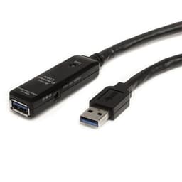 StarTech.com 10 m aktiv USB 3.0-förlängningskabel - M/F, 10 m, USB A,