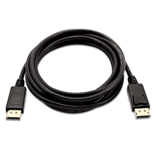 V7 V7MDP2DP-01M-BLK-1E, 1 m, Mini DisplayPort, DisplayPort, Hanstik, Hanstik, Sort