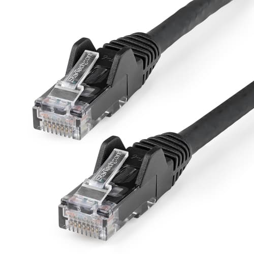 StarTech.com N6LPATCH5MBK, 5 m, Cat6, U/UTP (UTP), RJ-45, RJ-45