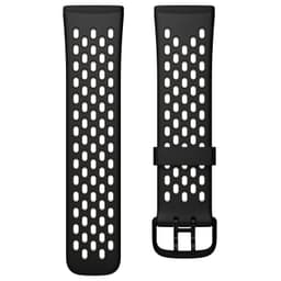 Fitbit Versa 3/4, Sense/2 Sport Band Sort/L.Hvid S