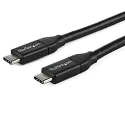 StarTech.com USB2C5C1M, 1 m, USB C, USB C, USB 2.0, 480 Mbit/s, Sort