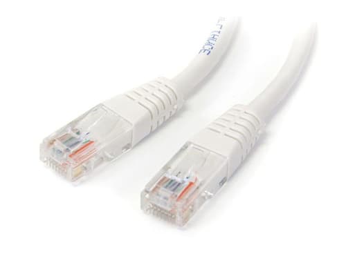StarTech.com M45PAT15MWH, 15 m, Cat5e, U/UTP (UTP), RJ-45, RJ-45