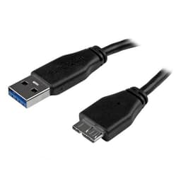 StarTech.com USB3AUB3MS, 3 m, USB A, Micro-USB B, USB 3.2 Gen 1 (3.1 Gen 1), Han