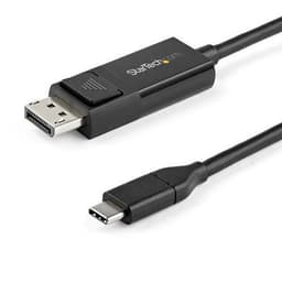 StarTech.com CDP2DP1MBD, 1 m, DisplayPort, USB Type-C, Hankjønn, Hankjønn, Rett