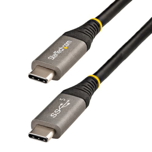 StarTech.com 2 m USB C-kabel 5 Gbit/s - USB-C-kabel av hög kvalitet -