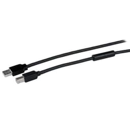 StarTech.com 15m USB 2.0, M/M, 15 m, USB A, USB B, USB 2.0, Hane/Hane,
