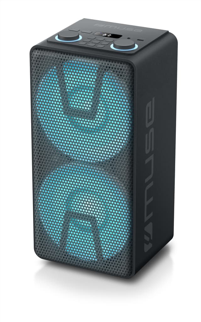 M-1805 DJ Party speak Portable BT USB Led 150W