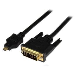 StarTech.com HDDDVIMM1M, 1 m, Micro-HDMI, DVI-D, Hanstik, Hanstik, Lige