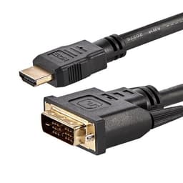 StarTech.com HDMIDVIMM6, 1,8 m, HDMI, DVI-D, Hankoppling, Hankoppling,