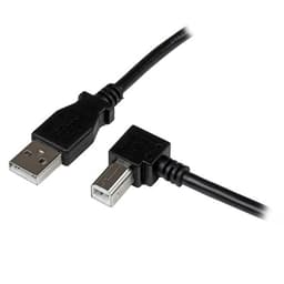 StarTech.com 2m USB 2.0, 2 m, USB A, USB B, USB 2.0, 480 Mbit/s, Sort