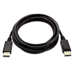 V7 V7DP2DP-03M-BLK-1E, 3 m, DisplayPort, DisplayPort, Hankoppling, Hankoppling, Svart