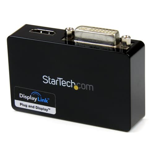 StarTech.com USB32HDDVII, 3.2 Gen 1 (3.1 Gen 1), USB Type-B, DVI-udgang, HDMI ud