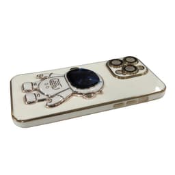 Kickstand matkapuhelimen kansi Astronaut Valkoinen iPhone 14 Pro Max